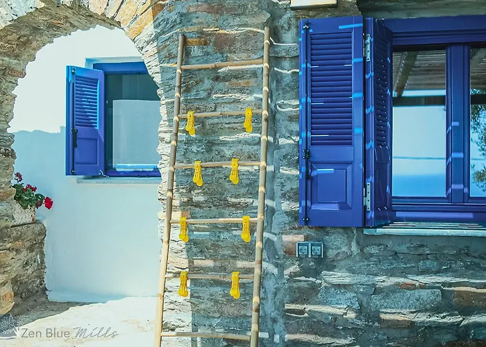 Couette-café Zen Blue Mills