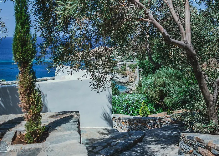 Couette-café Zen Blue Mills