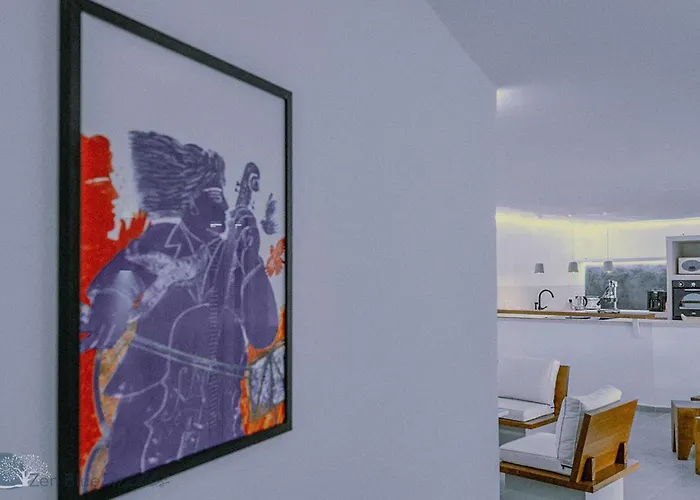 Couette-café Zen Blue Mills